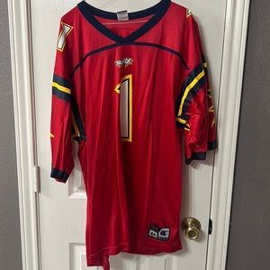 Original XFL Orlando Rage jersey from 2000. Size 44 large.